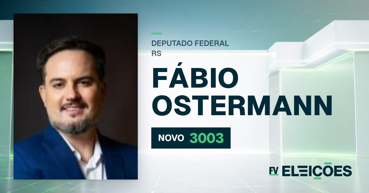 Quem é Fábio Ostermann, candidato a deputado federal do RS pelo NOVO