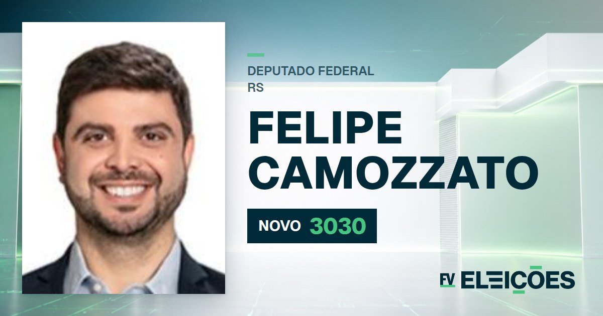 Quem é Felipe Camozzato, candidato a deputado federal do RS pelo NOVO