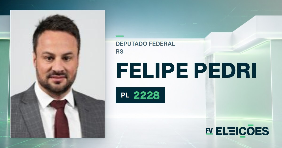 Quem é Felipe Pedri, candidato a deputado federal do RS pelo PL