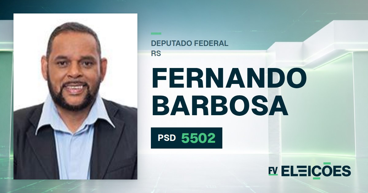 Quem é Fernando Barbosa, candidato a deputado federal do RS pelo PSD