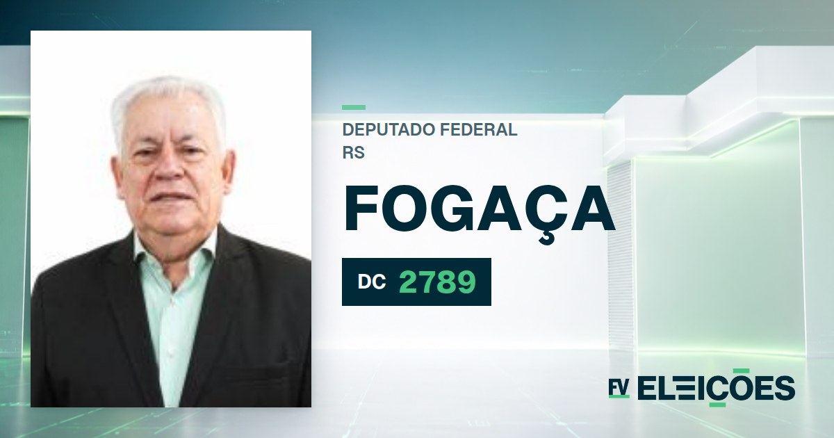 Quem é Fogaça, candidato a deputado federal do RS pelo DC