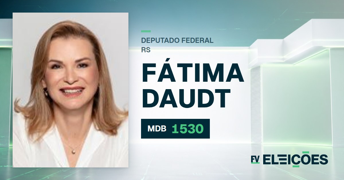 Quem é Fátima Daudt, candidata a deputada federal do RS pelo MDB