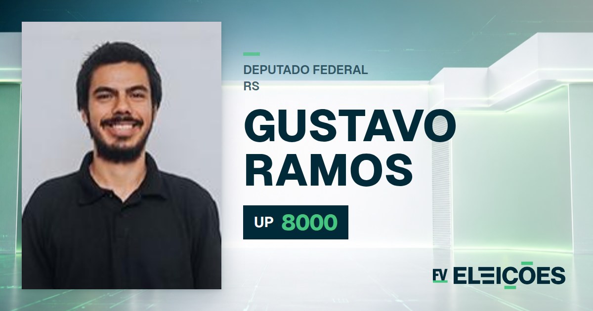 Quem é Gustavo Ramos, candidato a deputado federal do RS pelo UP