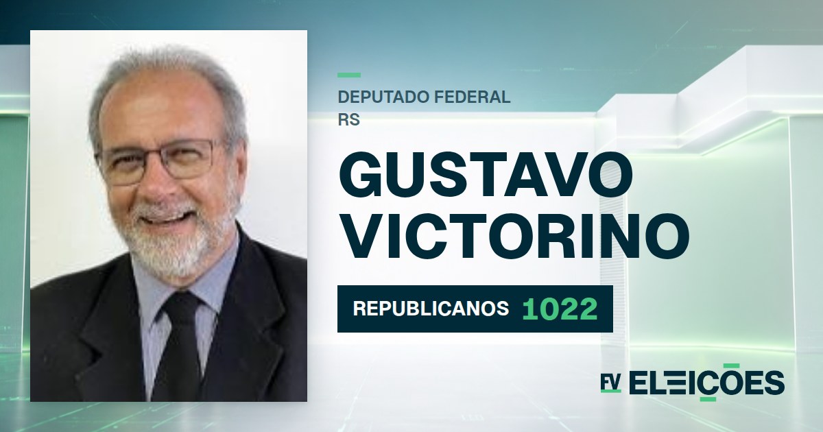 Quem é Gustavo Victorino, candidato a deputado federal do RS pelo REPUBLICANOS