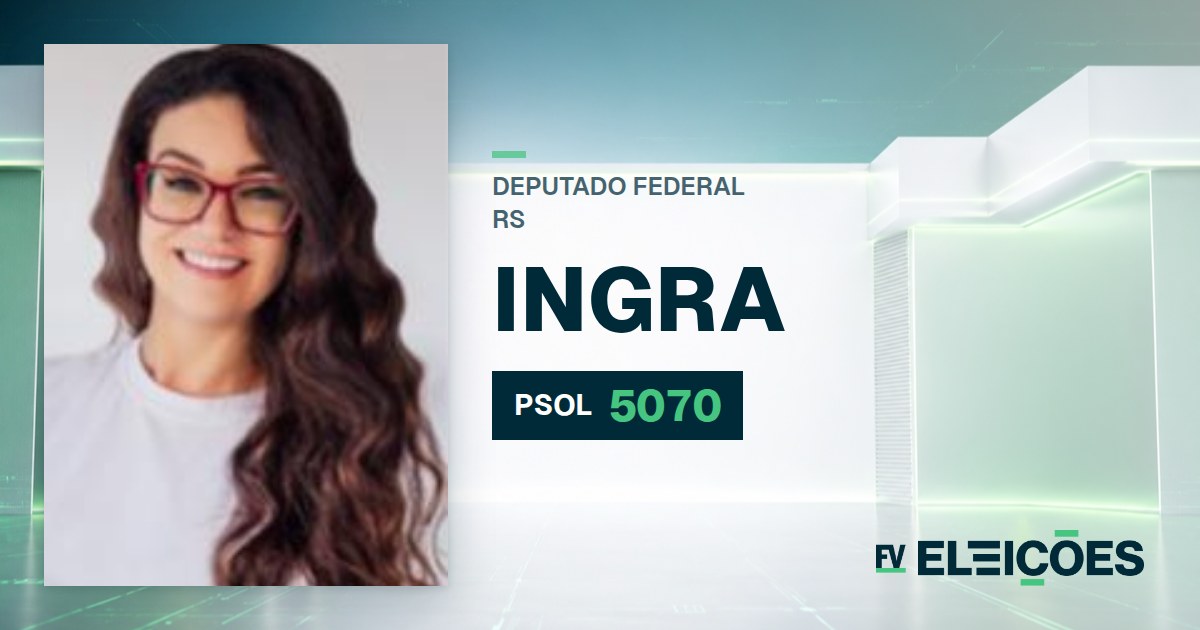 Quem é Ingra, candidata a deputada federal do RS pelo PSOL