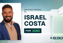Quem é Israel Costa, candidato a deputado federal do RS pelo PODE