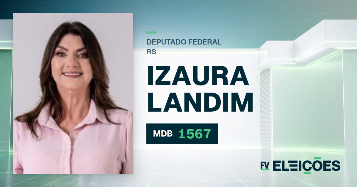 Quem é Izaura Landim, candidata a deputada federal do RS pelo MDB
