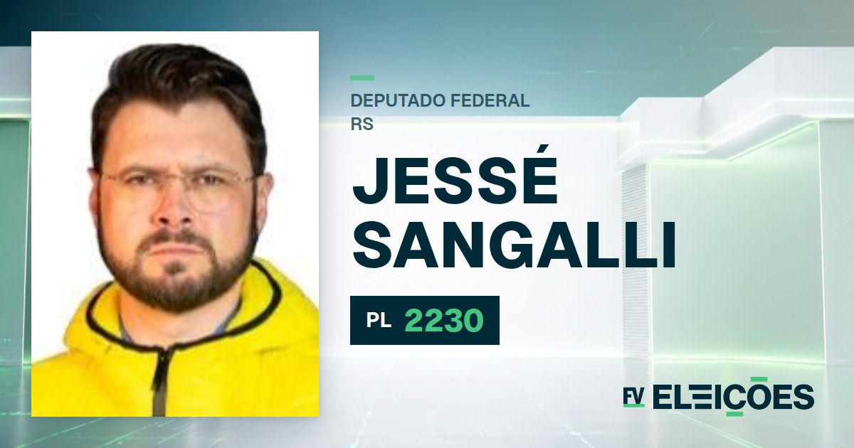 Quem é Jessé Sangalli, candidato a deputado federal do RS pelo PL