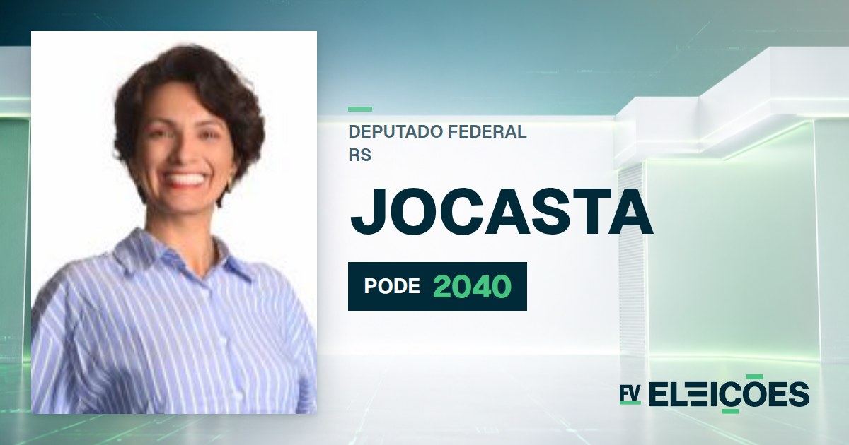 Quem é Jocasta, candidata a deputada federal do RS pelo PODE