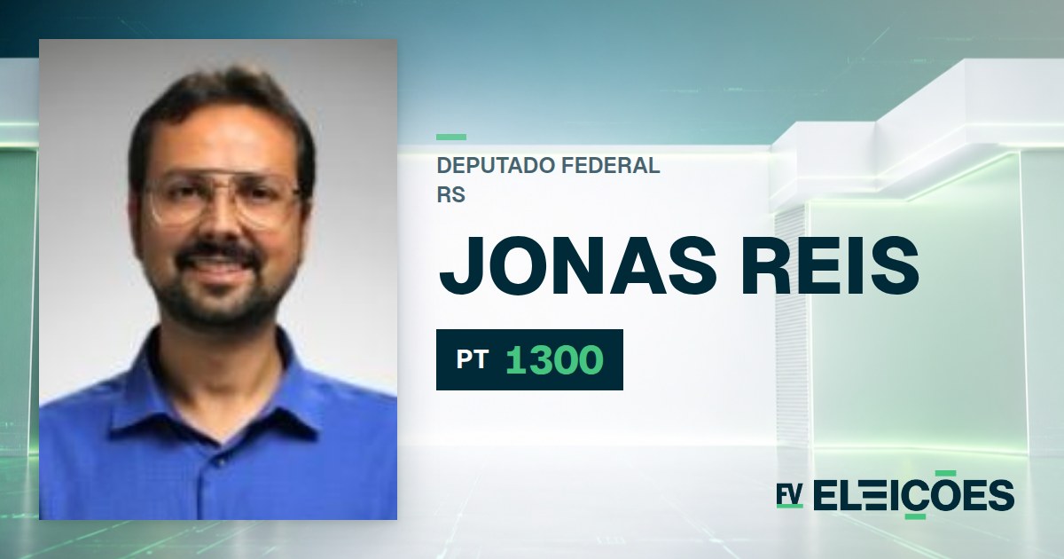 Quem é Jonas Reis, candidato a deputado federal do RS pelo PT