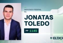 Quem é Jonatas Toledo, candidato a deputado federal do RS pelo PP