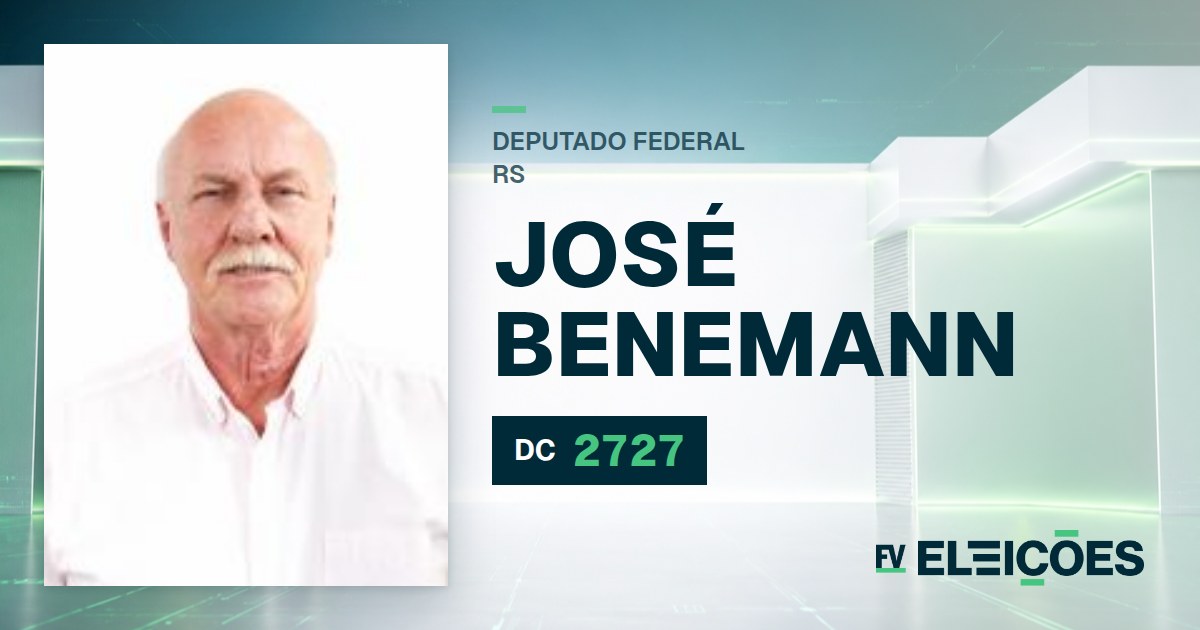 Quem é José Benemann, candidato a deputado federal do RS pelo DC