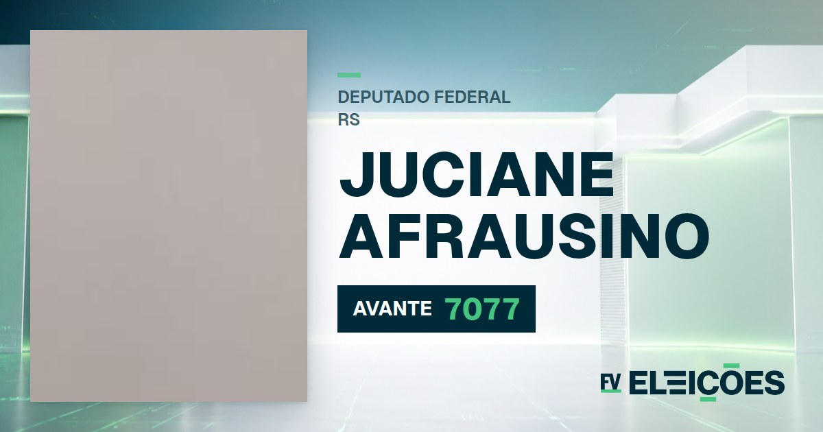 Quem é Juciane Afrausino, candidata a deputada federal do RS pelo AVANTE
