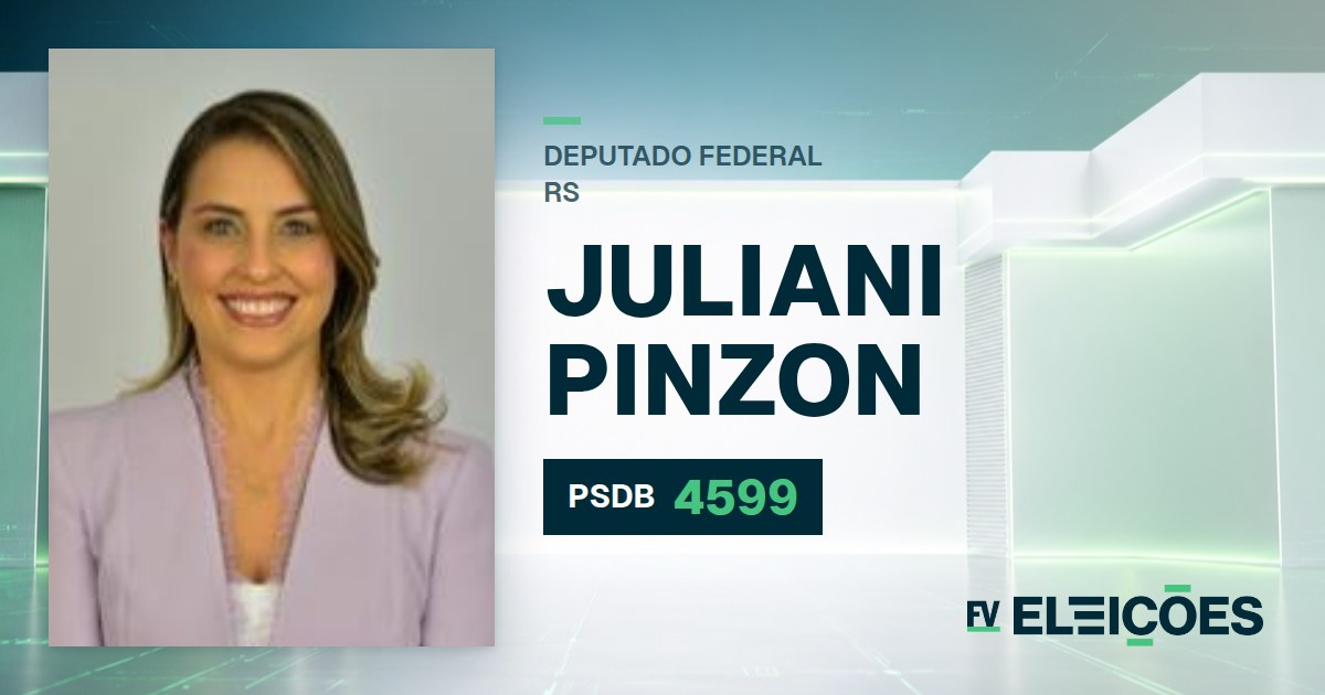 Quem é Juliani Pinzon, candidata a deputada federal do RS pelo PSDB