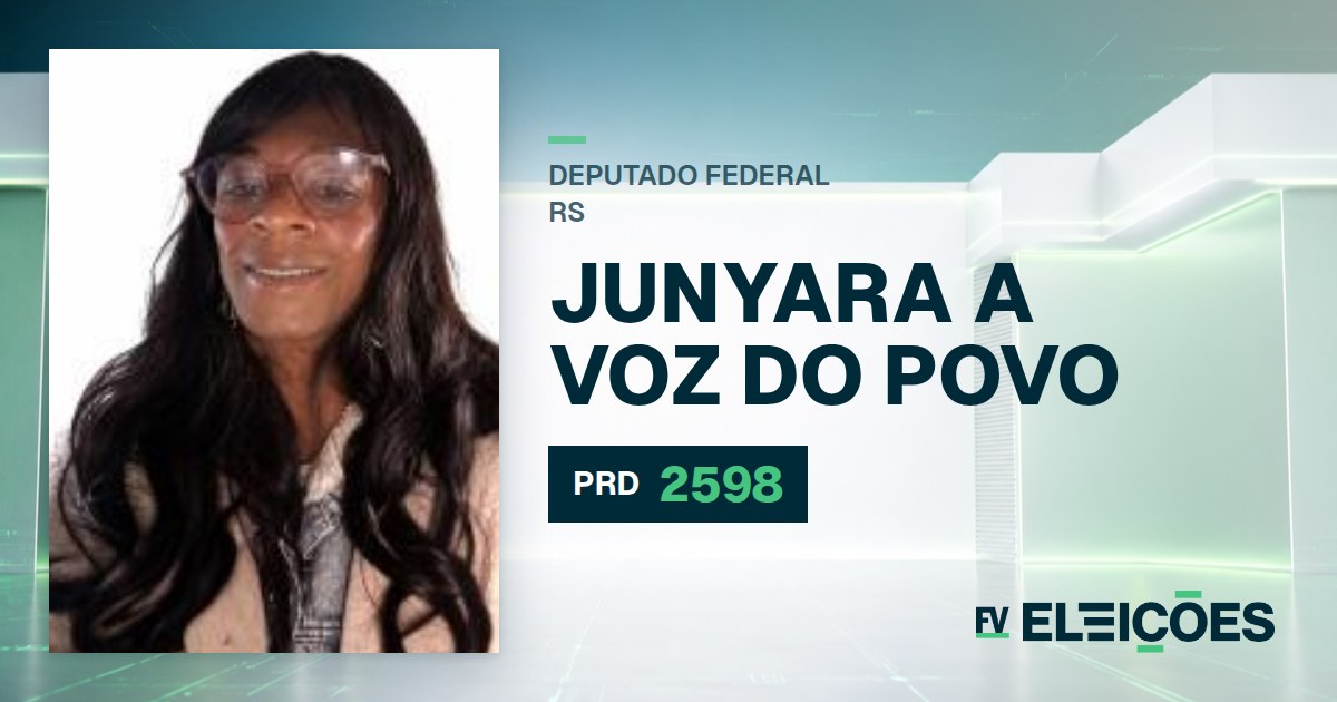 Quem é Junyara A Voz do Povo, candidata a deputada federal do RS pelo PRD