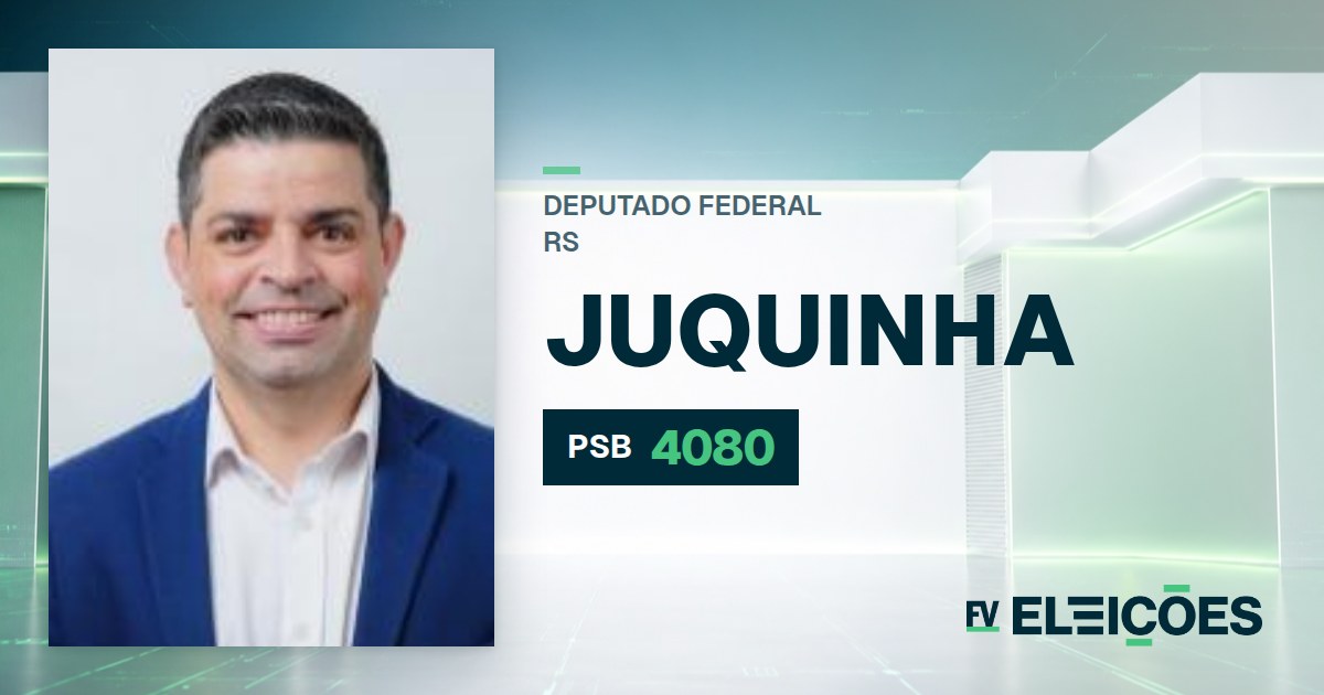 Quem é Juquinha, candidato a deputado federal do RS pelo PSB
