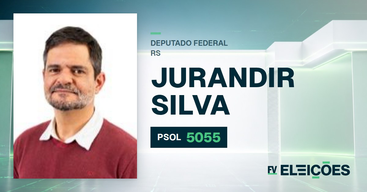Quem é Jurandir Silva, candidato a deputado federal do RS pelo PSOL