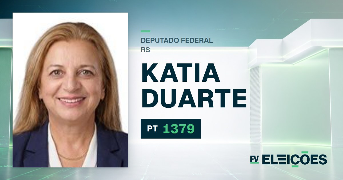 Quem é Katia Duarte, candidata a deputada federal do RS pelo PT