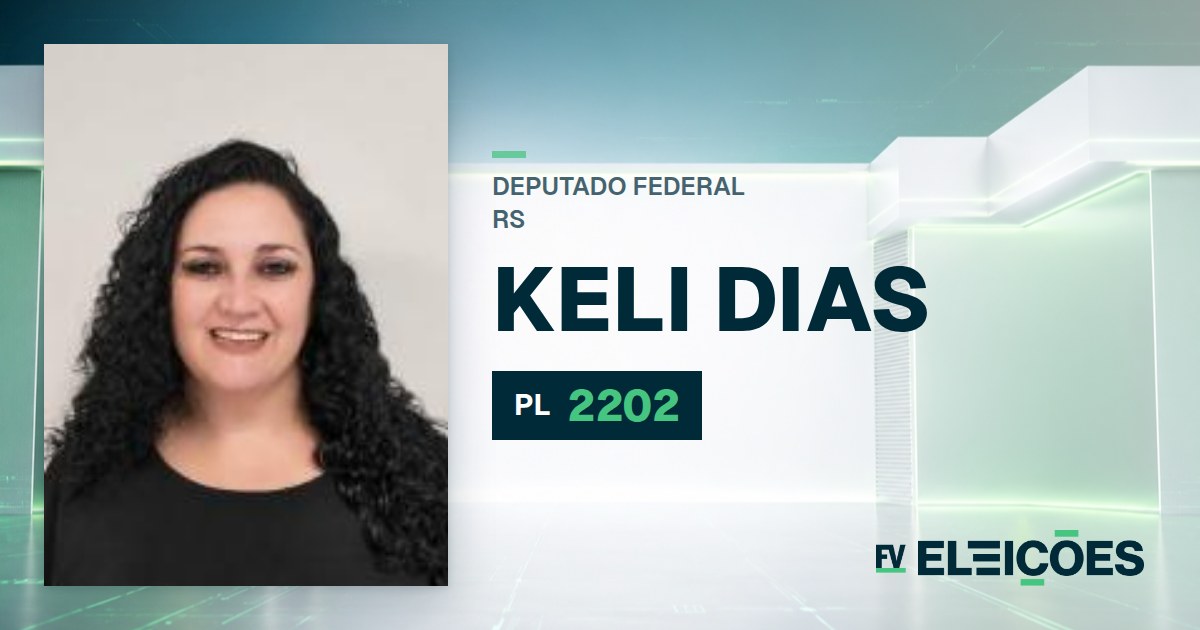 Quem é Keli Dias, candidata a deputada federal do RS pelo PL
