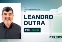 Quem é Leandro Dutra, candidato a deputado federal do RS pelo PSOL