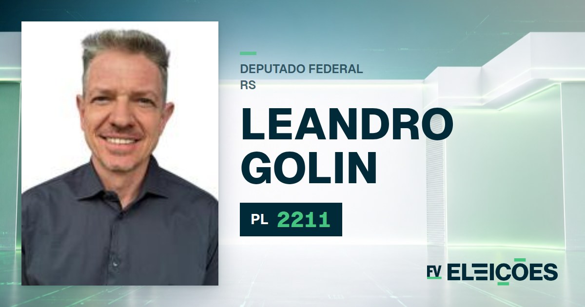 Quem é Leandro Golin, candidato a deputado federal do RS pelo PL