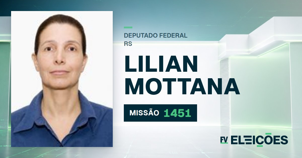 Quem é Lilian Mottana, candidata a deputada federal do RS pelo MISSÃO