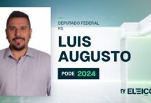 Quem é Luis Augusto, candidato a deputado federal do RS pelo PODE