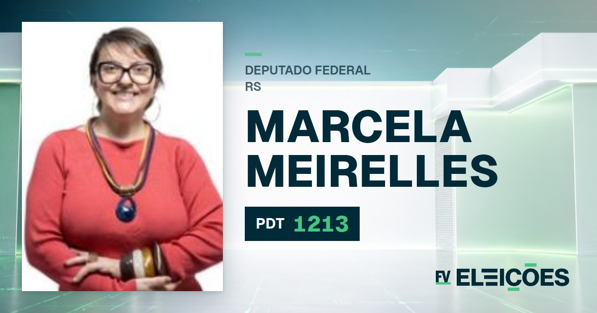 Quem é Marcela Meirelles, candidata a deputada federal do RS pelo PDT