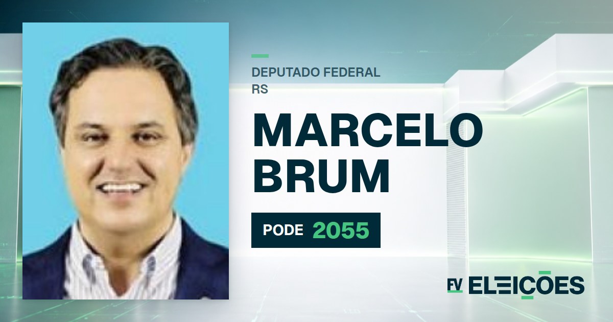 Quem é Marcelo Brum, candidato a deputado federal do RS pelo PODE
