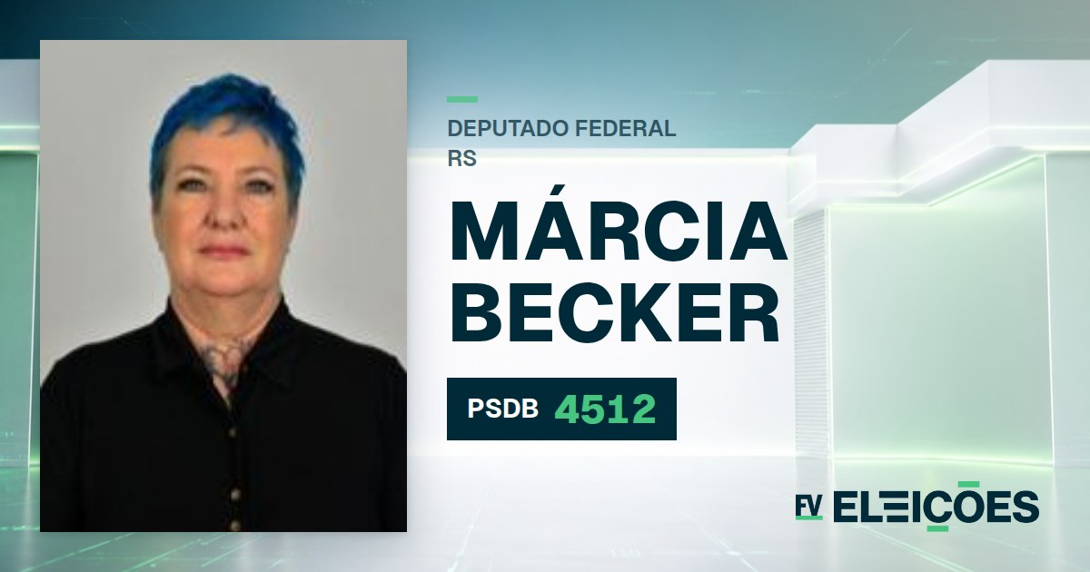 Quem é Márcia Becker, candidata a deputada federal do RS pelo PSDB