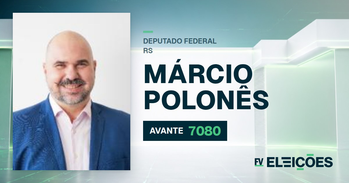Quem é Márcio Polonês, candidato a deputado federal do RS pelo AVANTE