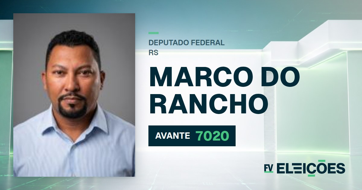 Quem é Marco do Rancho, candidato a deputado federal do RS pelo AVANTE