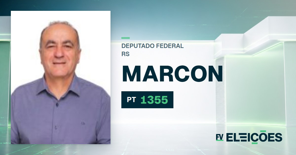 Quem é Marcon, candidato a deputado federal do RS pelo PT