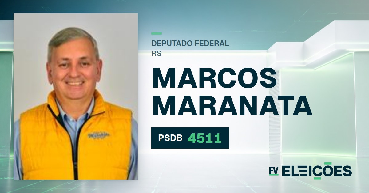 Quem é Marcos Maranata, candidato a deputado federal do RS pelo PSDB