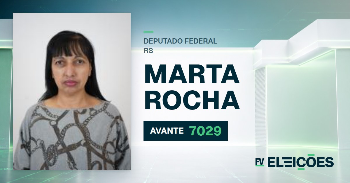 Quem é Marta Rocha, candidata a deputada federal do RS pelo AVANTE