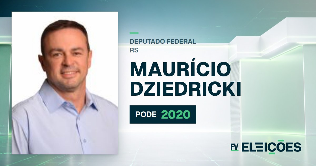 Quem é Maurício Dziedricki, candidato a deputado federal do RS pelo PODE