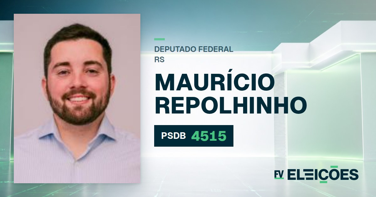 Quem é Maurício Repolhinho, candidato a deputado federal do RS pelo PSDB