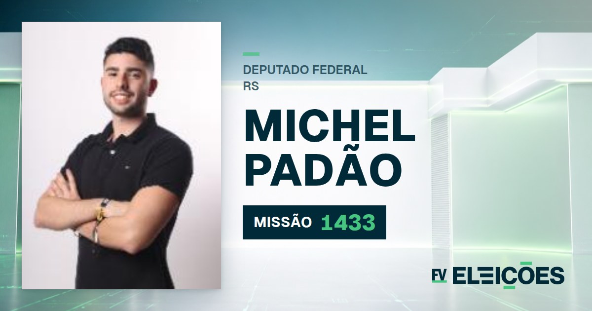 Quem é Michel Padão, candidato a deputado federal do RS pelo MISSÃO