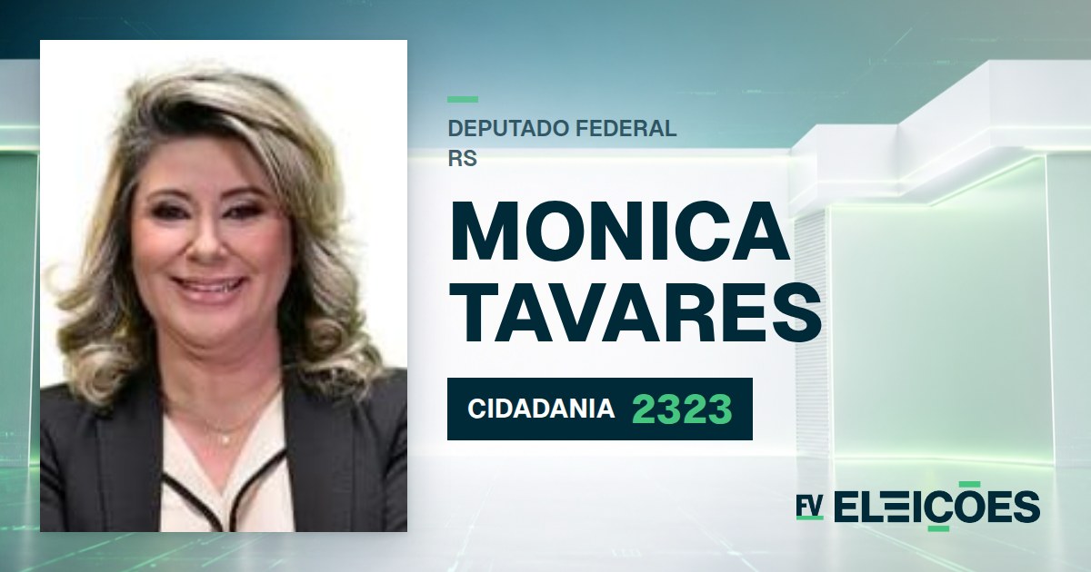 Quem é Monica Tavares, candidata a deputada federal do RS pelo CIDADANIA