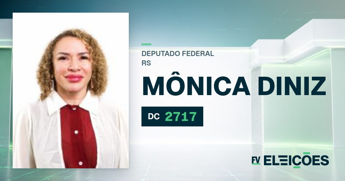 Quem é Mônica Diniz, candidata a deputada federal do RS pelo DC