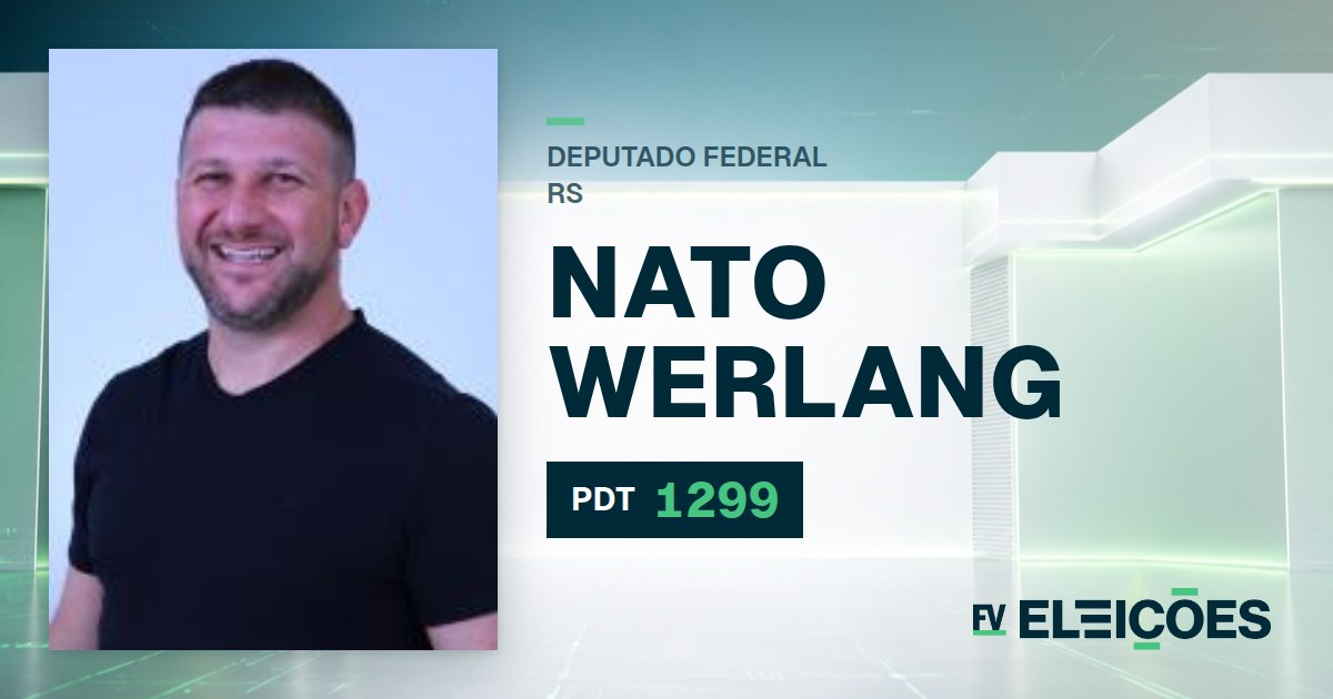 Quem é Nato Werlang, candidato a deputado federal do RS pelo PDT