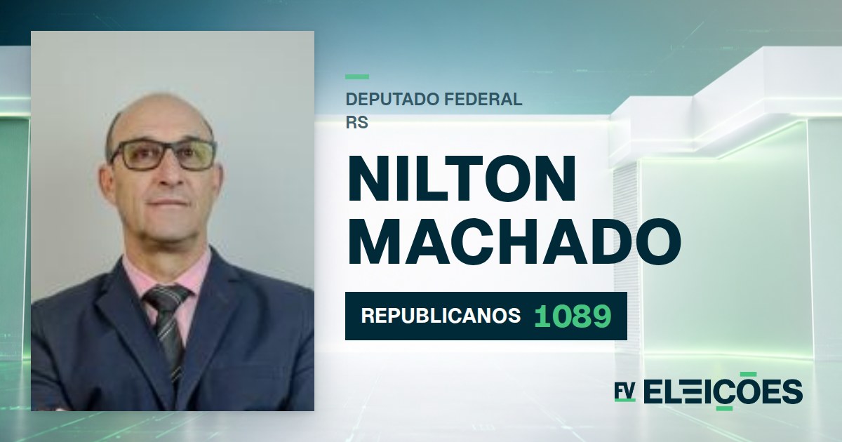 Quem é Nilton Machado, candidato a deputado federal do RS pelo REPUBLICANOS