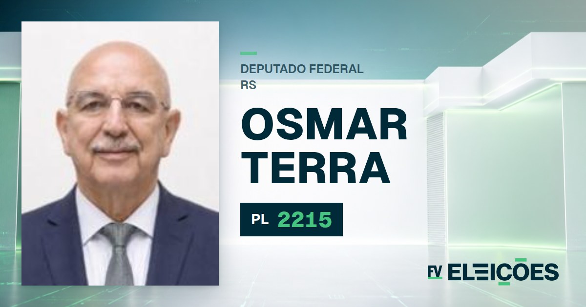 Quem é Osmar Terra, candidato a deputado federal do RS pelo PL