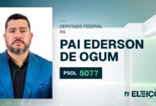 Quem é Pai Ederson de Ogum, candidato a deputado federal do RS pelo PSOL