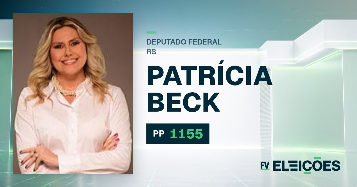 Quem é Patrícia Beck, candidata a deputada federal do RS pelo PP