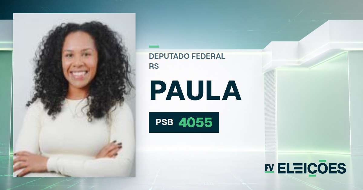Quem é Paula, candidata a deputada federal do RS pelo PSB