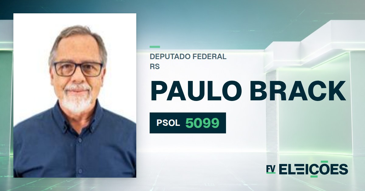 Quem é Paulo Brack, candidato a deputado federal do RS pelo PSOL