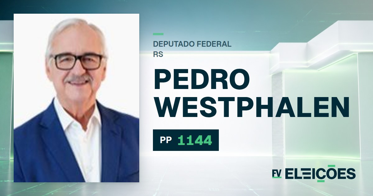 Quem é Pedro Westphalen, candidato a deputado federal do RS pelo PP