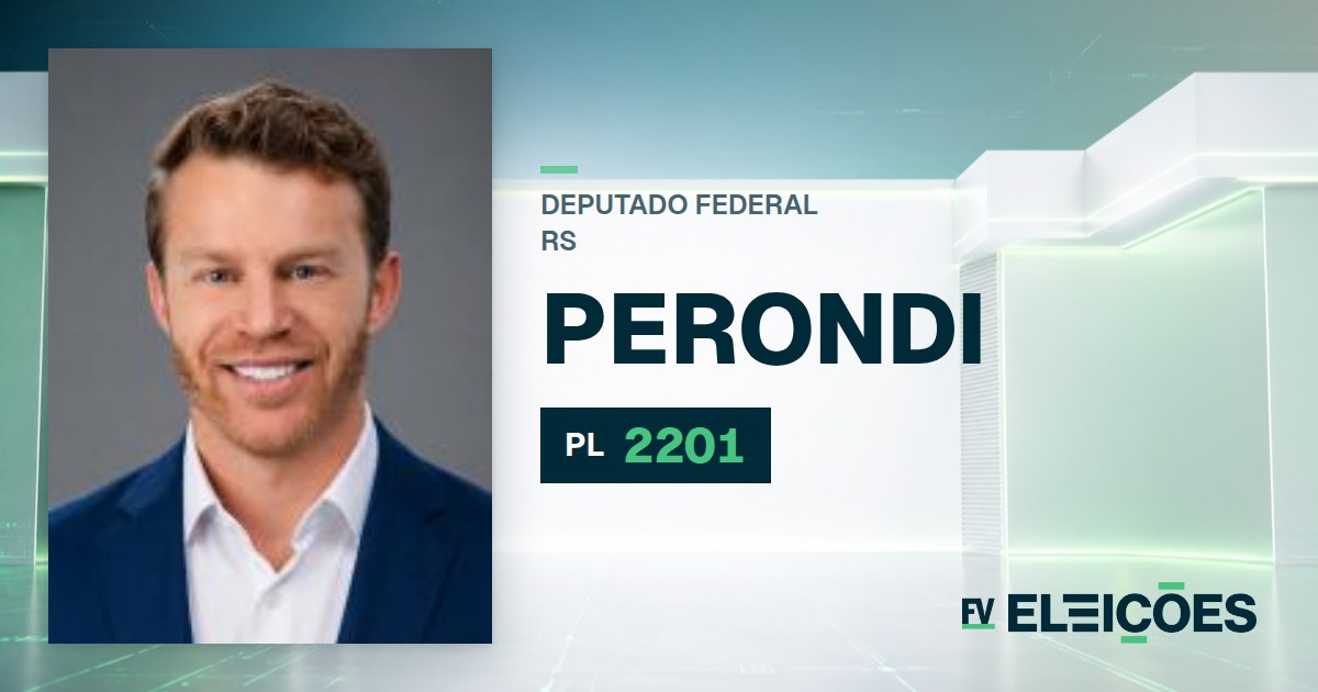 Quem é Perondi, candidato a deputado federal do RS pelo PL