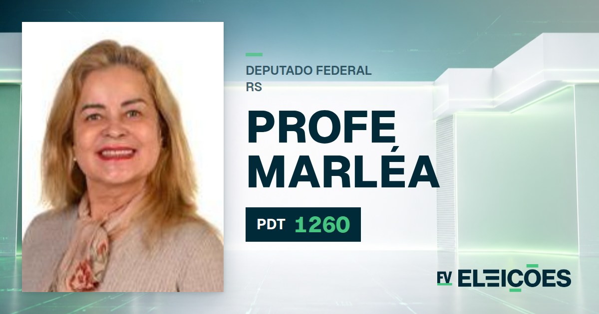 Quem é Profe Marléa, candidata a deputada federal do RS pelo PDT
